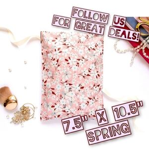 100 Poly Mailers 7.5x10.5 Spring